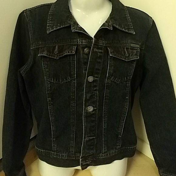 Calvin Klein jean jacket women's size medium - Picture 1 of 2